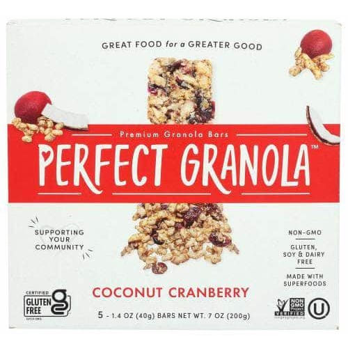THE PERFECT GRANOLA The Perfect Granola Granola Ccnut Cranberry, 7 Oz