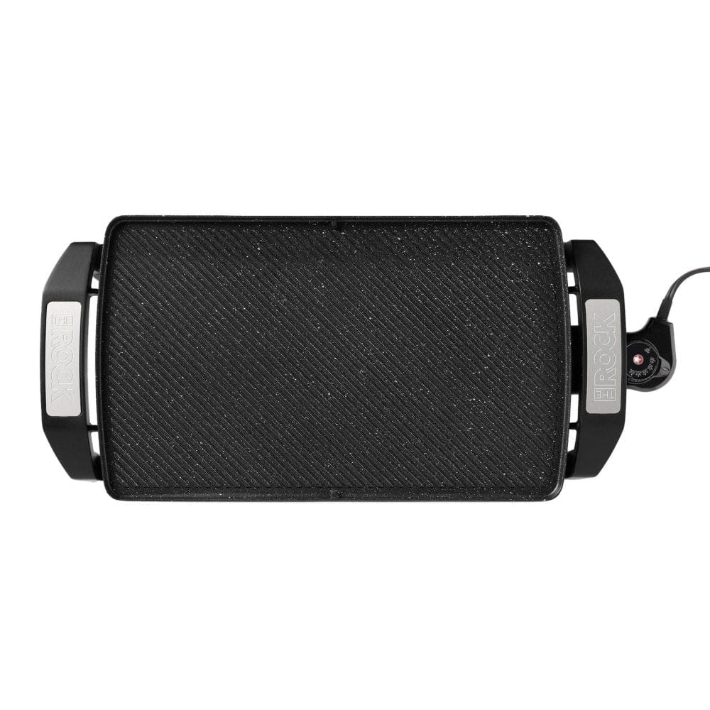 The Rock by Starfrit 16.5 In. x 9.75 In. Electric Reversible Grill/Griddle - Waffle Makers & Griddles - ShelHealth