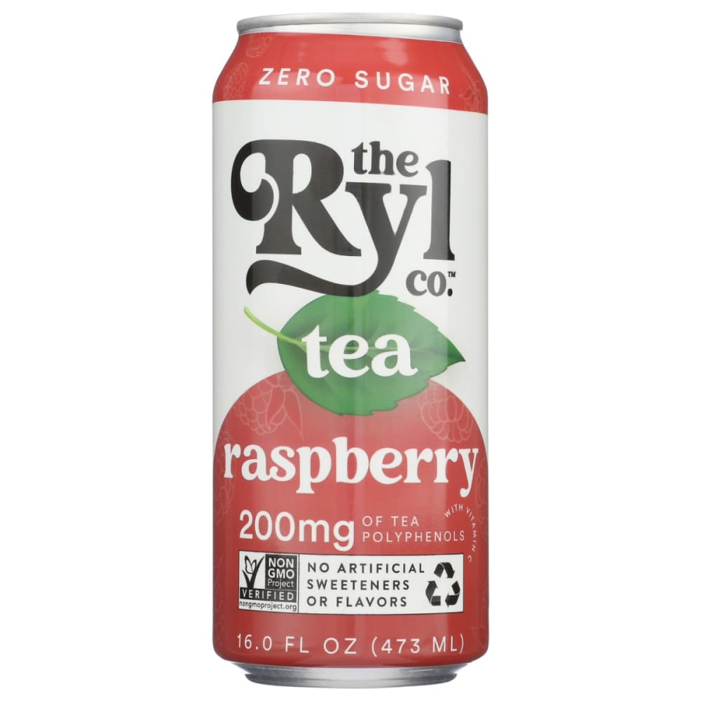 THE RYL CO: Tea Black Raspberry Rtd 16 FO (Pack of 6) - Grocery > Beverages > Coffee Tea & Hot Cocoa - THE RYL