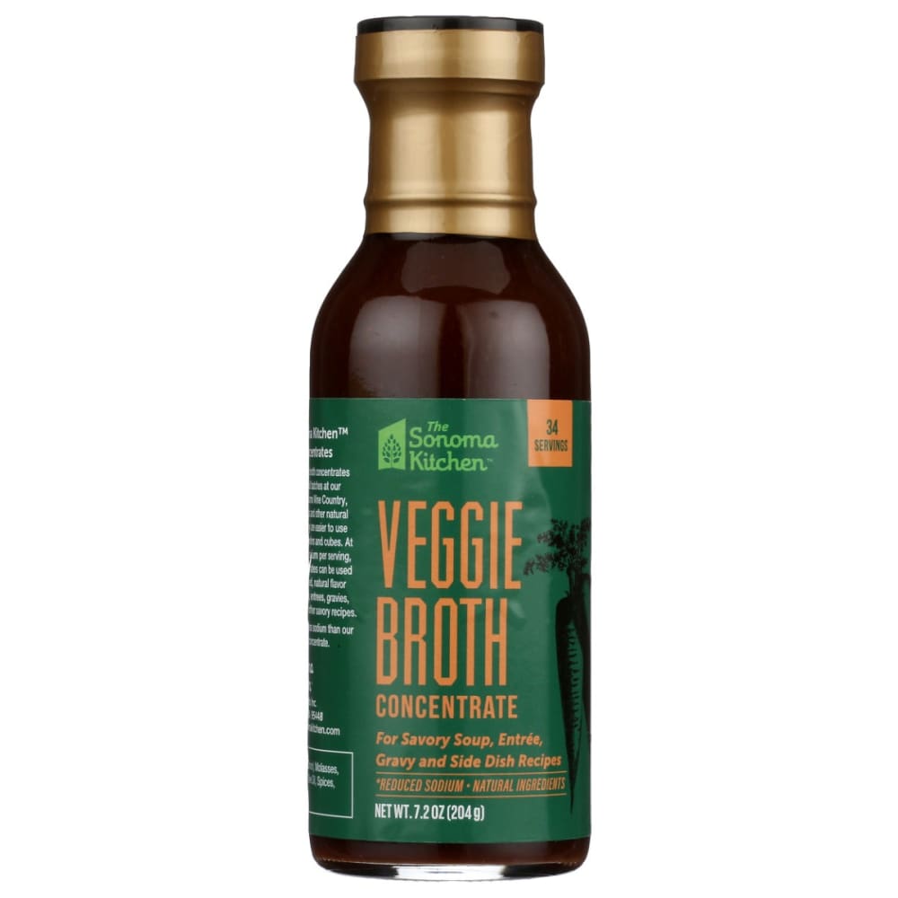THE SONOMA KITCHEN: Vegetable Broth Concentrate 7.2 oz (Pack of 4) - Grocery > Meal Ingredients > Sauces - THE SONOMA KITCHEN