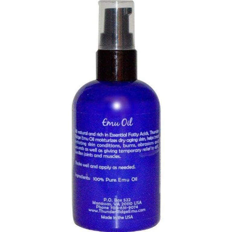 THUNDER RIDGE EMU Thunder Ridge Emu Products Emu Oil, 4 Oz