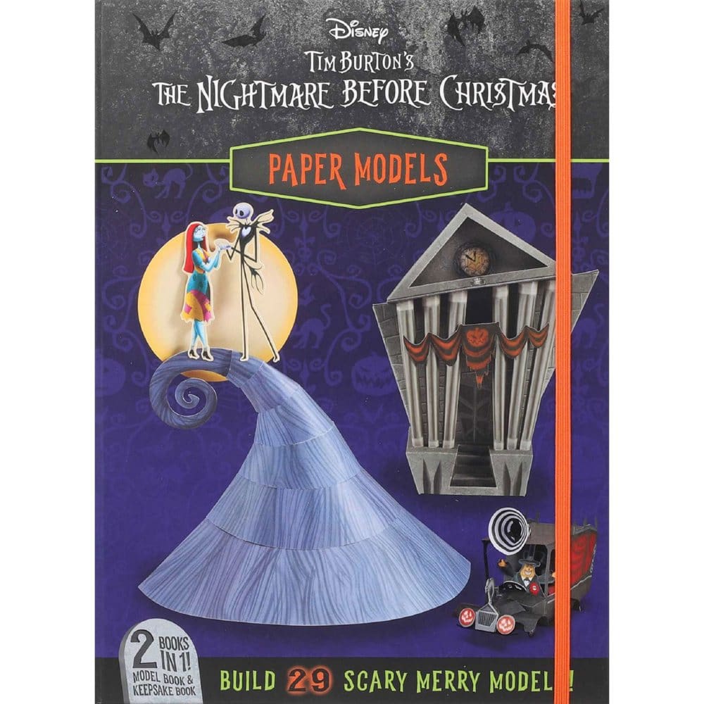 Tim Burton’s The Nightmare Before Christmas Paper Models - New Books - ShelHealth