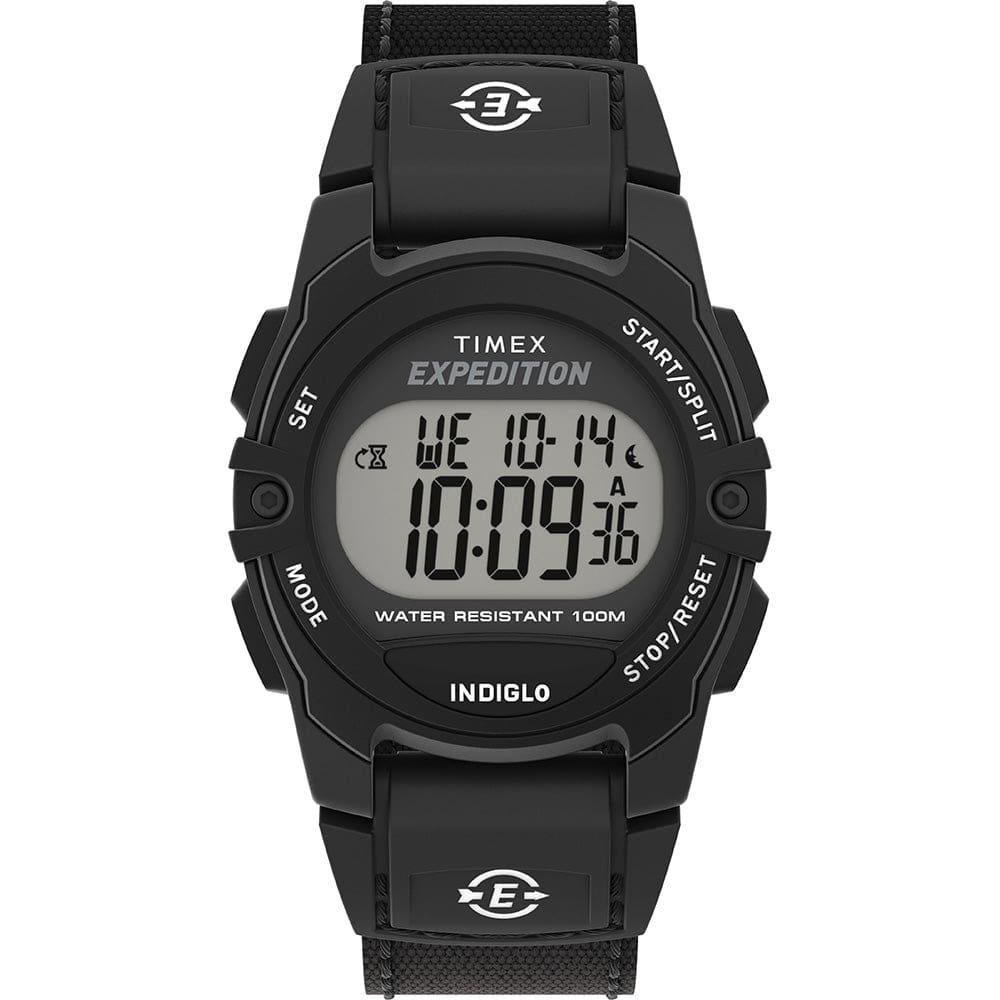 Timex Expedition CAT Midsize Black Resin Case - Black Fabric Strap - Outdoor | Watches,Outdoor | Fitness / Athletic Training - Timex