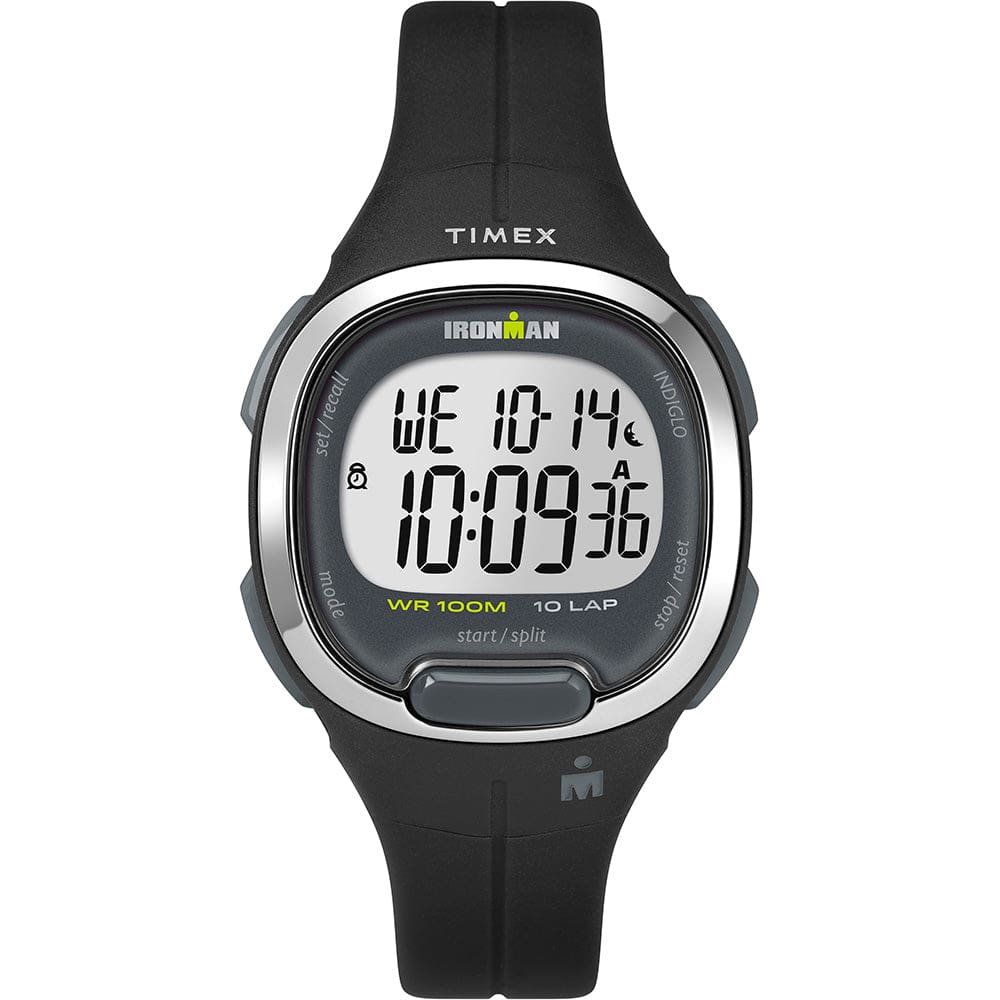 Timex Ironman Essential 10MS Watch - Black & Chrome - Outdoor | Watches,Outdoor | Fitness / Athletic Training - Timex