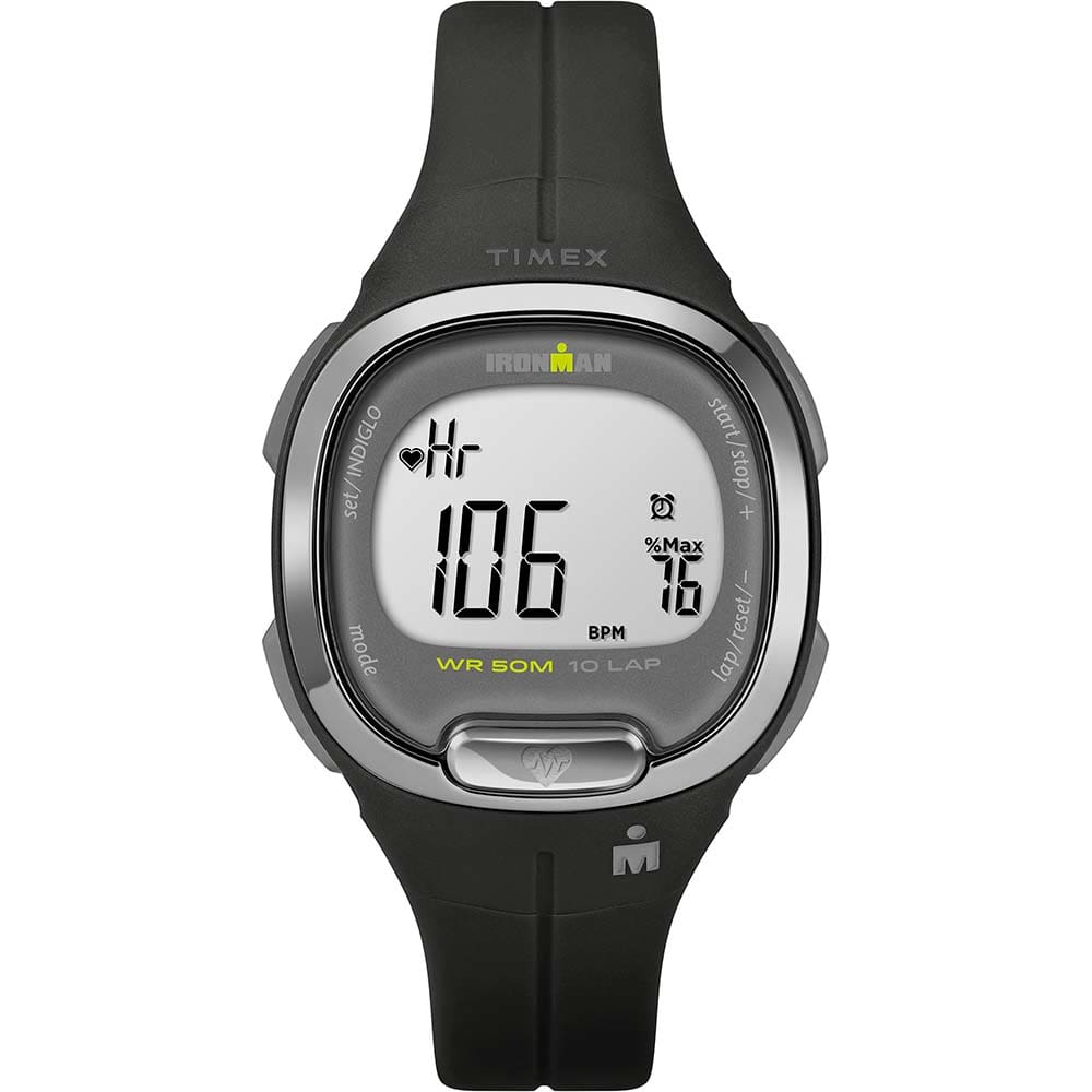 Timex IRONMAN® Transit+ 33mm Resin Strap Activity & Heart Rate Watch - Black/ Silver Tone - Outdoor | Watches,Outdoor | Fitness / Athletic