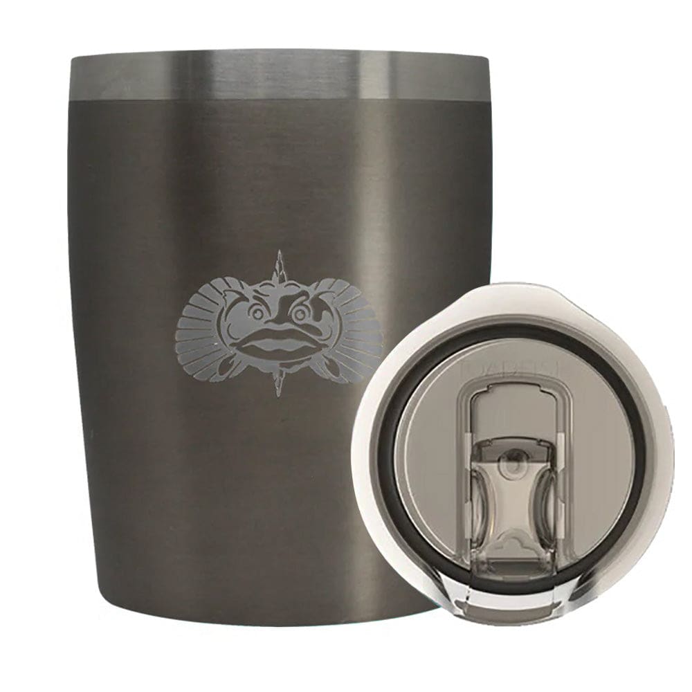 Toadfish Non-Tipping 10oz Rocks Tumbler - Graphite - Boat Outfitting | Deck / Galley - Toadfish