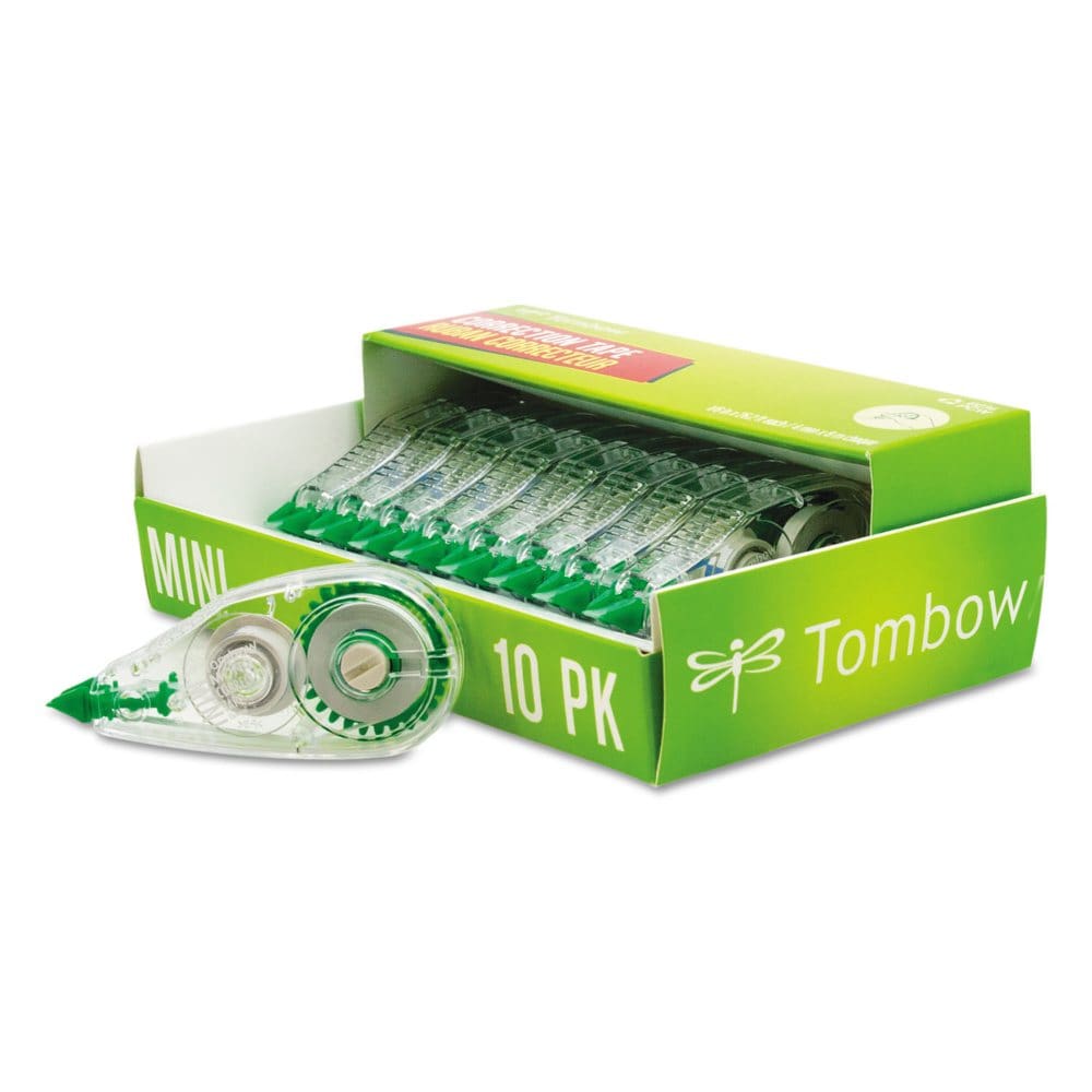 Tombow® MONO Mini Correction Tape 1/6 x 315 Non-Refillable 10pk. - Pens Pencils & Markers - Tombow®