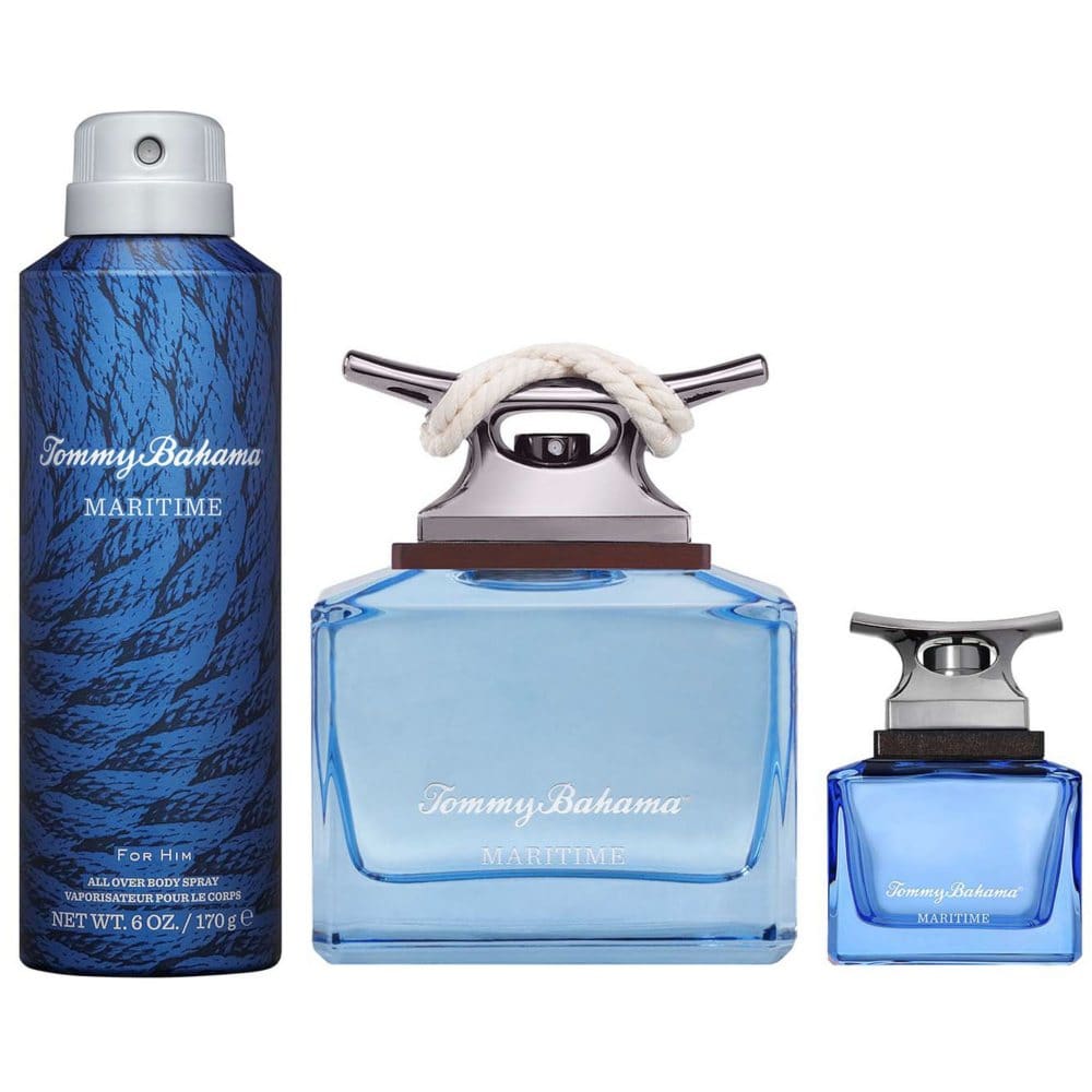 Tommy Bahama Maritime Eau de Cologne 3 Piece Gift Set - All Fragrance - ShelHealth