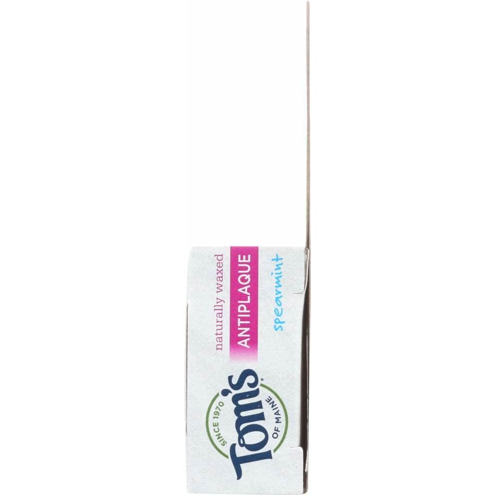 Toms Of Maine Tom's Of Maine Naturally Waxed Antiplaque Flat Floss Spearmint, 32 yards