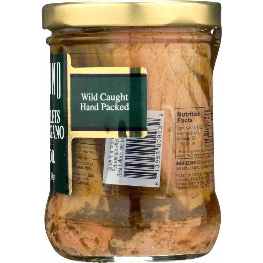 Tonnino Tonnino TUNA FLT OOIL ORGNO FAD F (6.700 OZ)