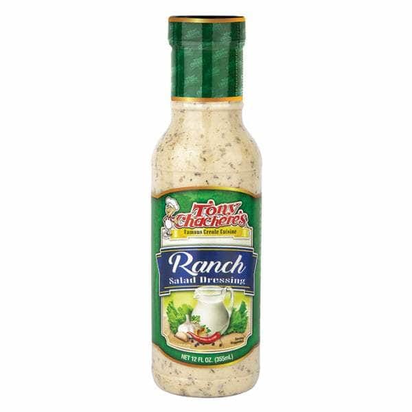 TONY CHACHERES Grocery > Pantry > Condiments TONY CHACHERES: Creole Style Ranch Salad Dressing, 12 oz
