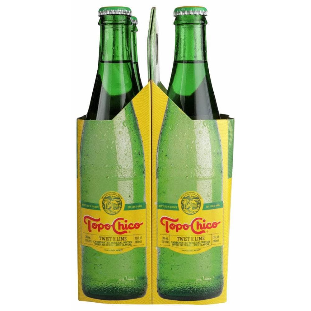 Topo Chico Topo Chico Sparkling Water Lime Twist 4pk, 12 oz