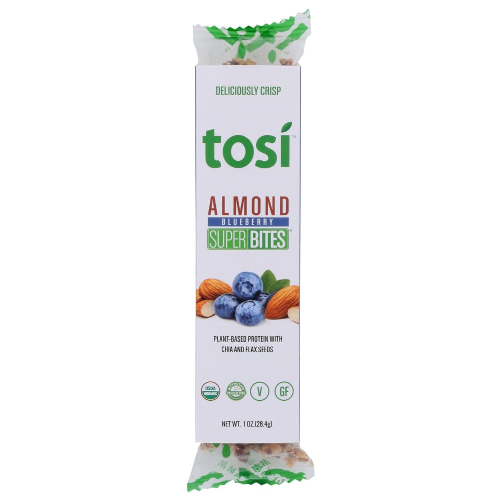 TOSIHEALTH: Almond Blueberry Superbites 1 oz (Pack of 6) - Fruit Snacks - TOSIHEALTH