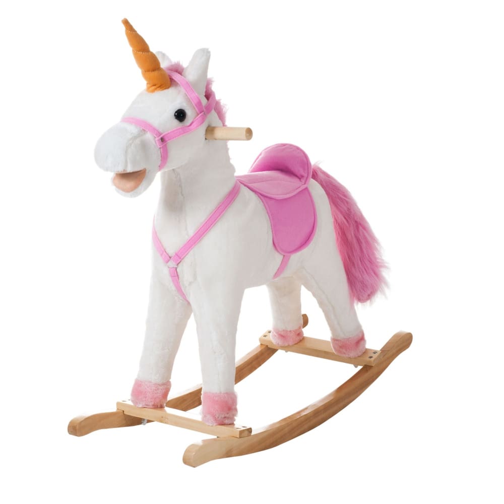 Toy Time Plush Unicorn Rocker - Home/Toys/Indoor Play/Rocker Toys/ - Toy Time