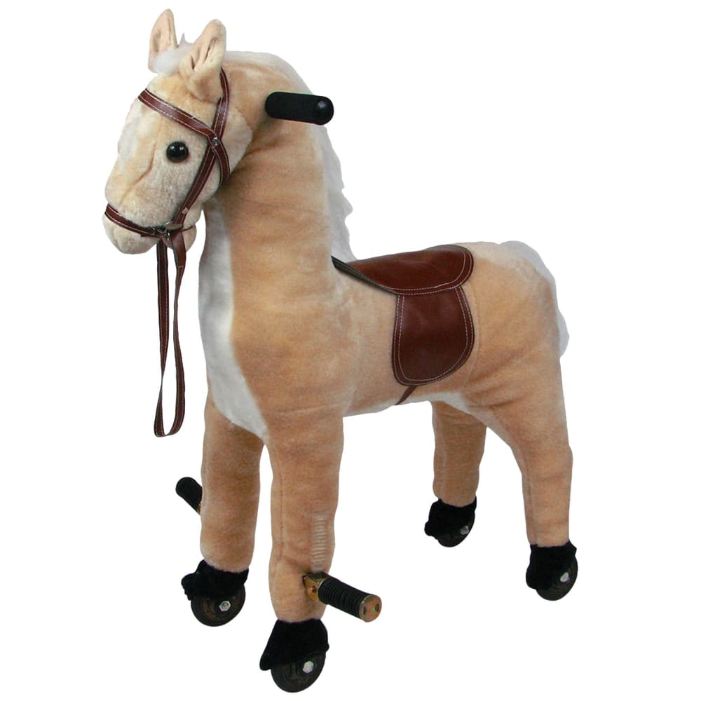 Toy Time Toy Time Plush Walking Horse Ride-On - Home/Toys/Indoor Play/Rocker Toys/ - Toy Time