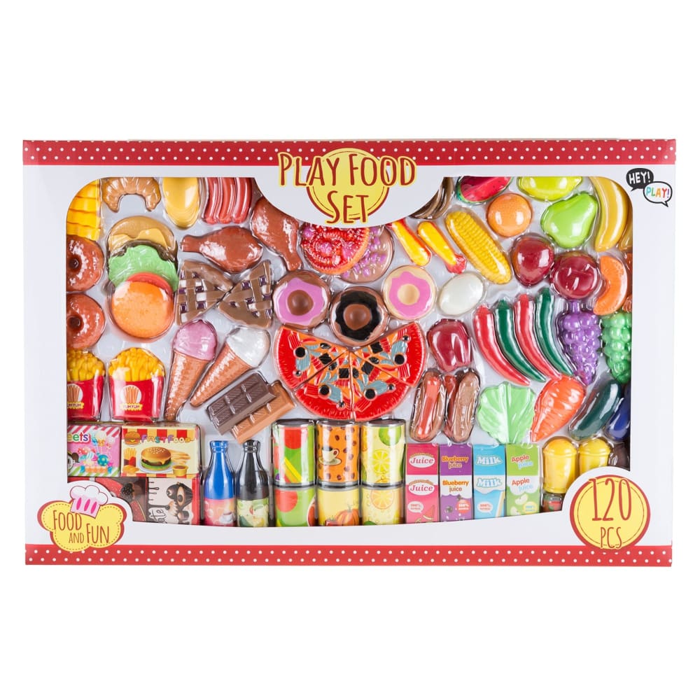 Toy Time Toy Time Pretend-Play Assorted Food Set - Home/Toys/Indoor Play/Pretend Play/ - Toy Time