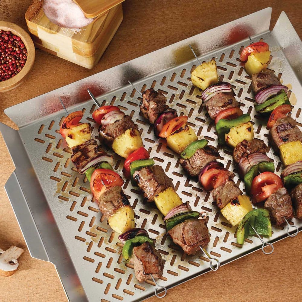 Tramontina 2-Piece Outdoor Roasting Grill Pan Set - Cookware - Tramontina