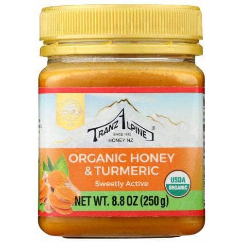 TRANZALPINE Tranzalpine Organic Honey Tumeric, 8.8 Oz