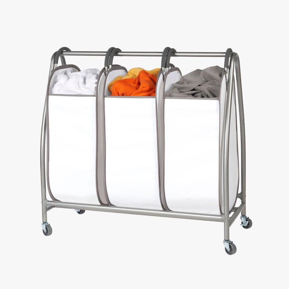 Triple Laundry Hamper Sorter by Neatfreak - Laundry Organization - ShelHealth