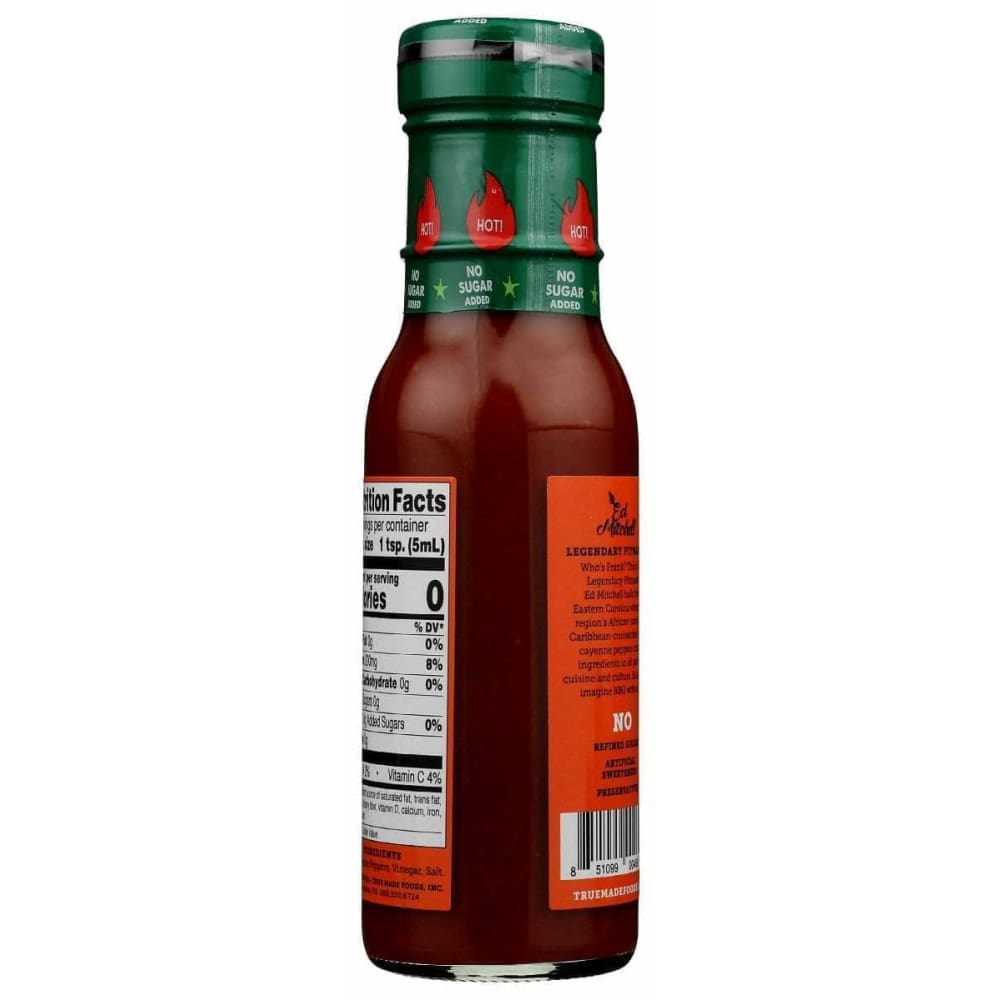 TRUE FOODS True Foods Hot Sauce Cayenne Pepper No Sugar, 8 Fo