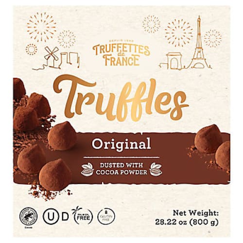 Truffettes de France Original Cocoa Truffles 2 pk./14.10 oz. - Home/Grocery/Candy/Chocolate/ - Truffettes de France