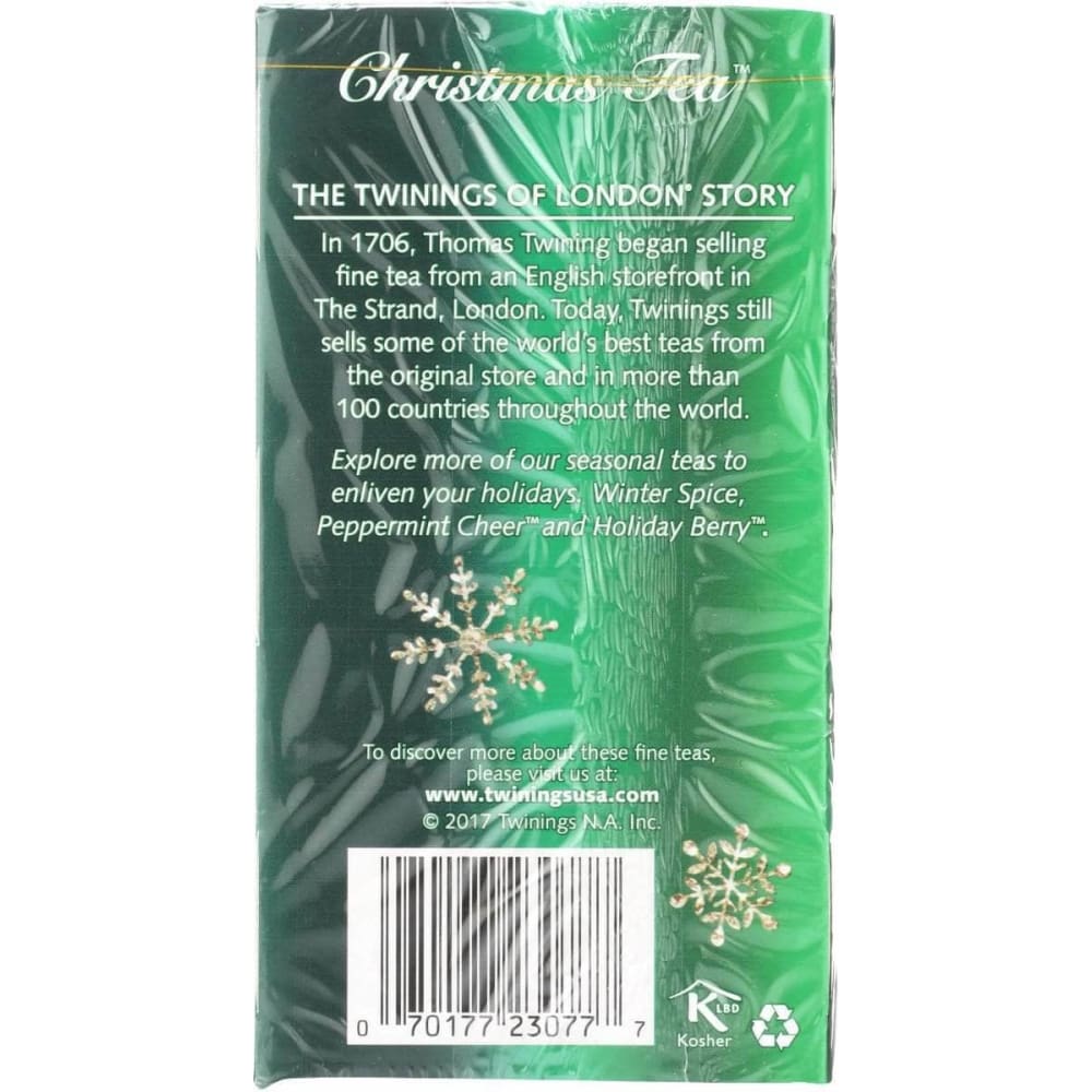 TWINING TEA Twining Tea Tea Christmas, 20 Bg