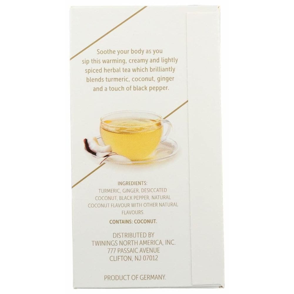 TWINING TEA Twining Tea Tea Comfort Coconut Ginger, 18 Bg