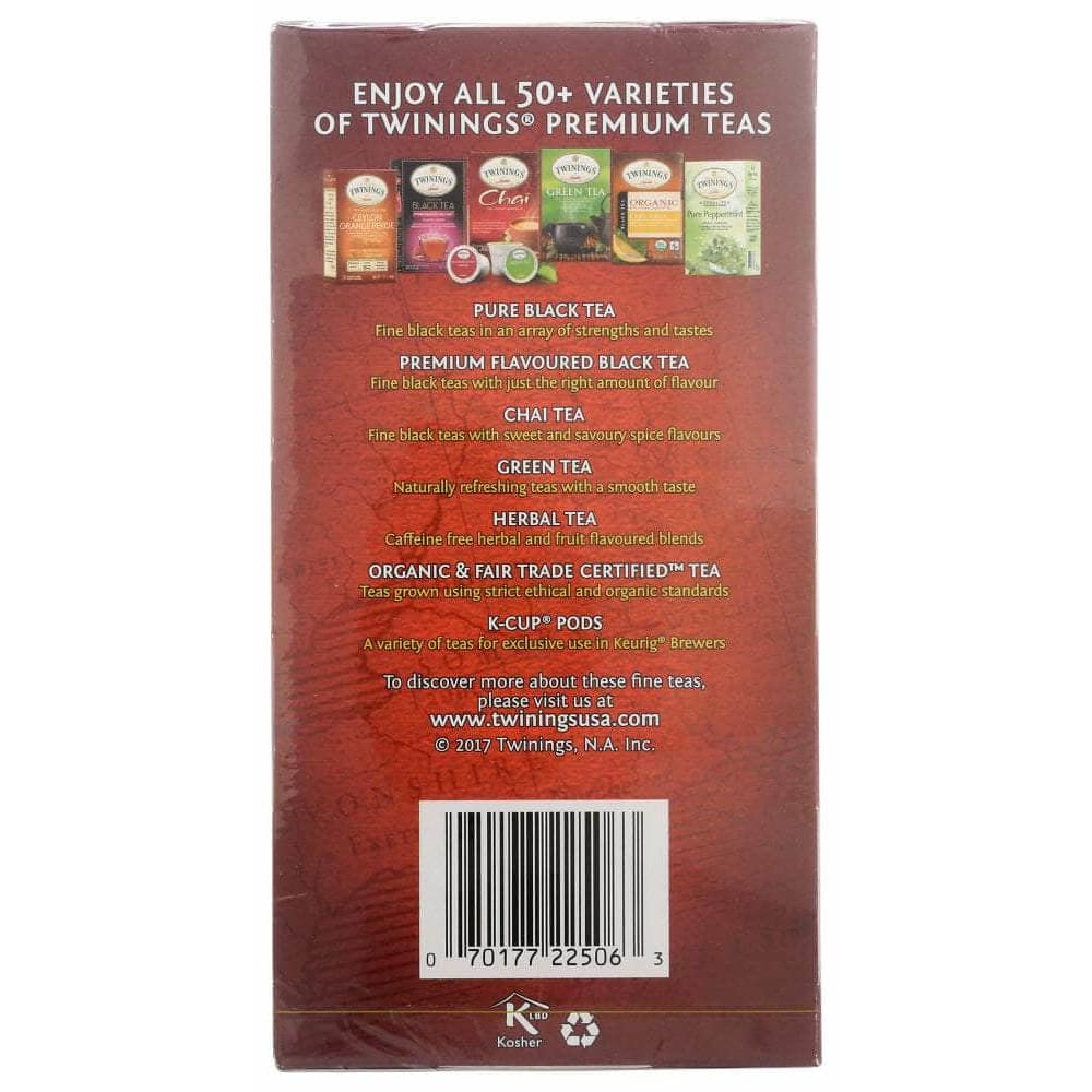 Twining Tea Twining Tea Decaffeinated English Breakfast Black Tea, 50 bg