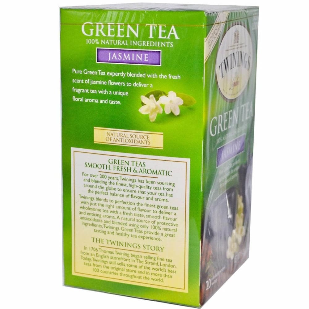 Twining Tea Twinings Of London Green Tea Jasmine, 20 Tea Bags, 1.41 Oz