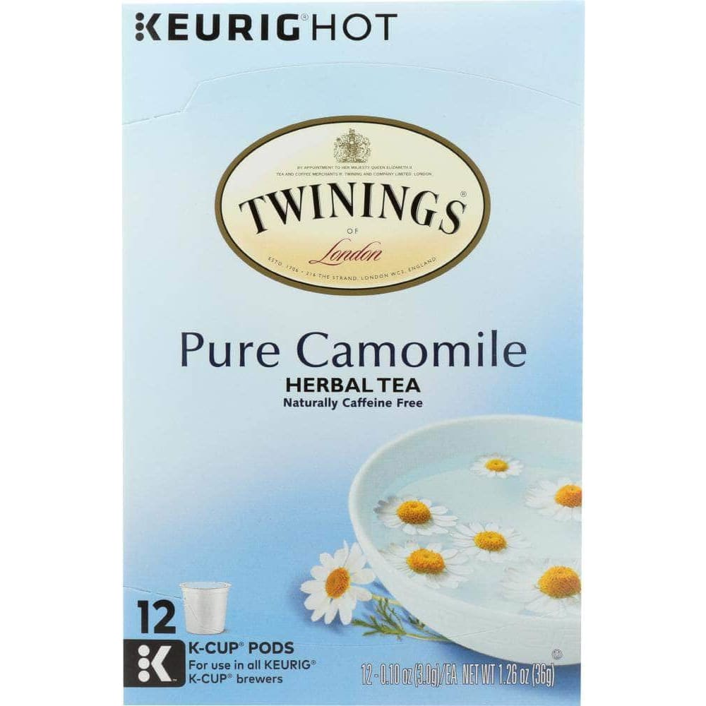 Twinings Twinings Of London Tea K-Cups Tea Pure Camomile, 12 Cups, 1.27 oz