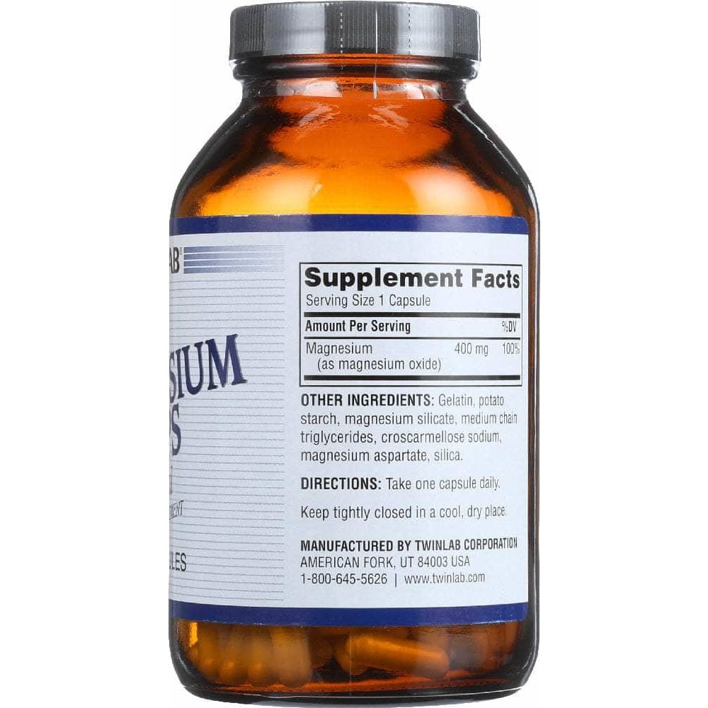 Twinlab Twinlab Magnesium Caps 400 mg, 200 capsules
