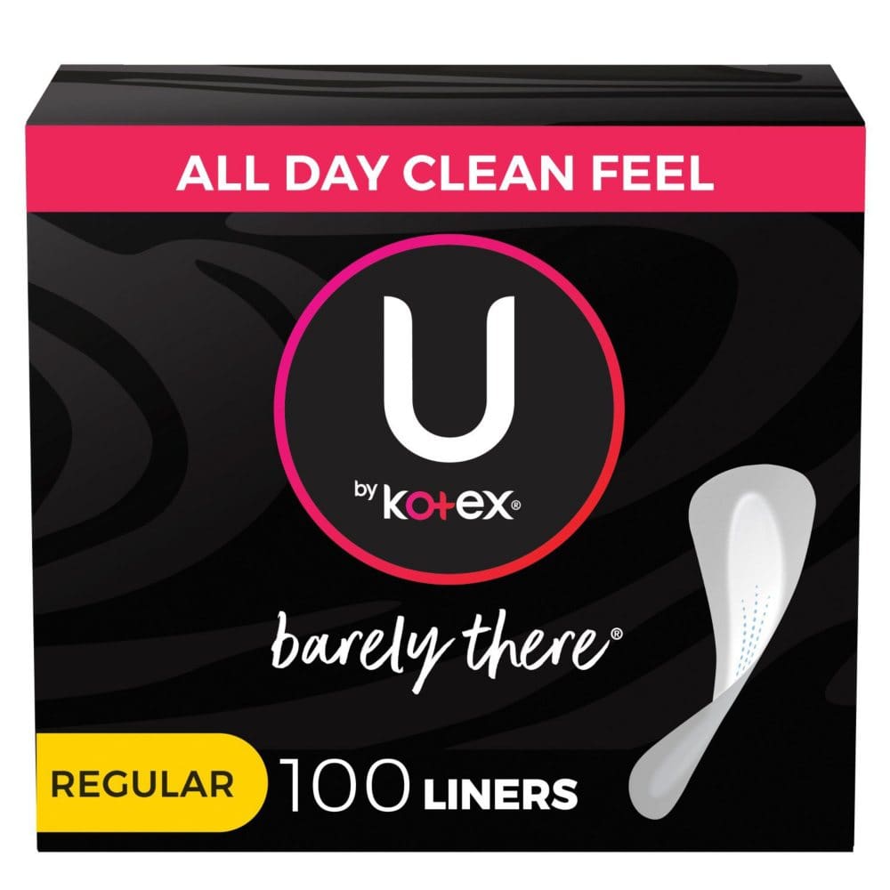 U by Kotex Barely There Liners Regular (100 ct.) - Feminine Care - U