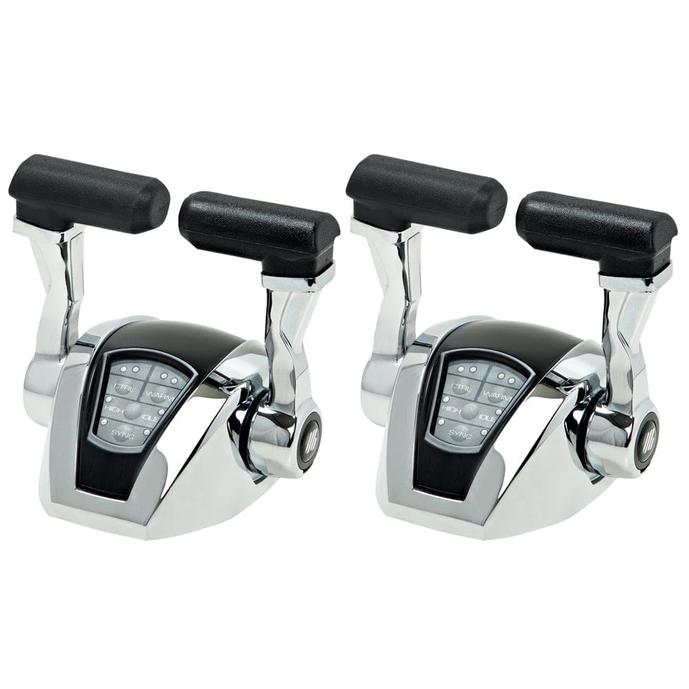 UFlex Power A Electronic Control Package - Dual Engine/ Dual Station - Electronic Throttle/ Electronic Shift - Boat Outfitting | Engine