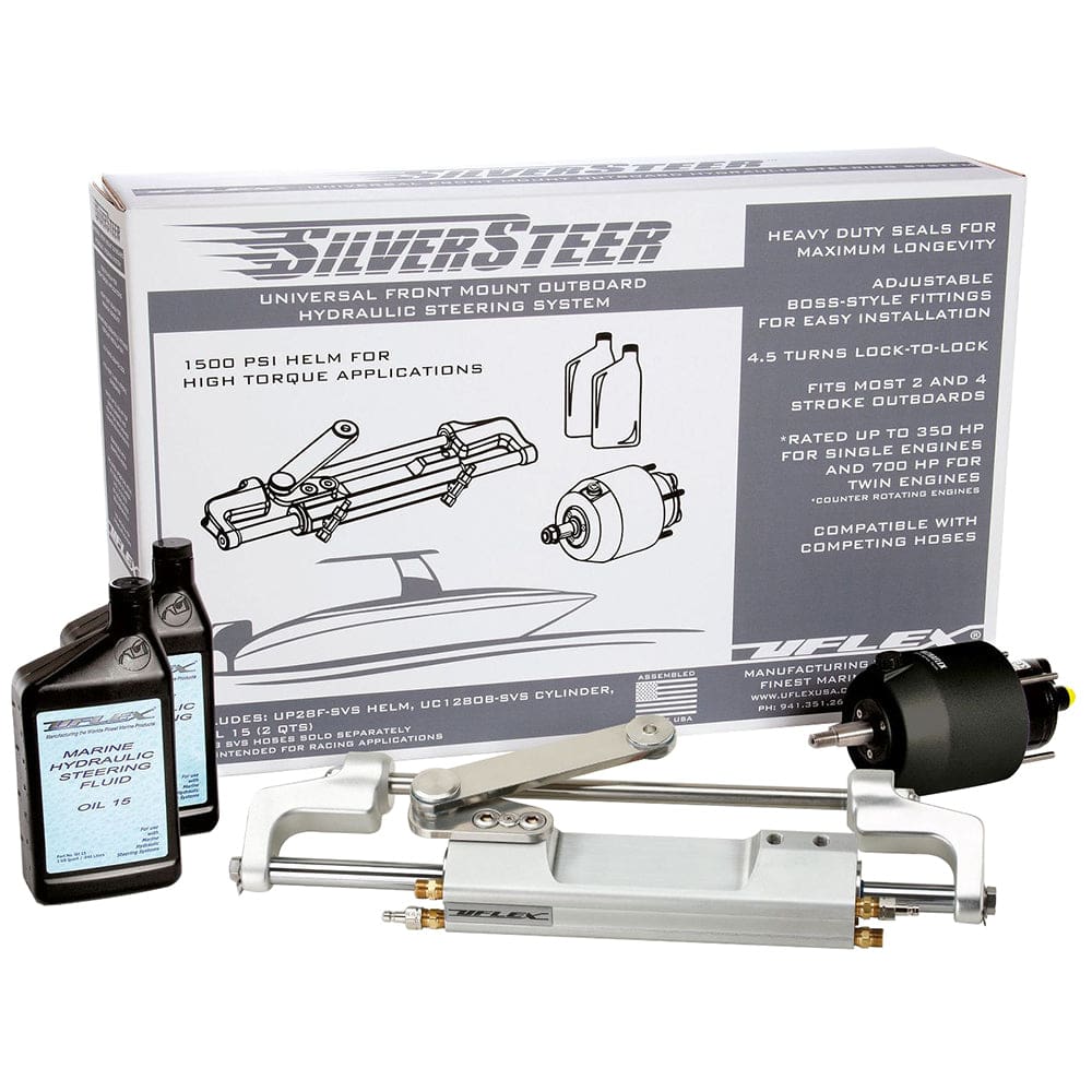 Uflex SilverSteer™ Outboard Hydraulic Tilt Steering System - UC130 V2 - Boat Outfitting | Steering Systems - Uflex USA