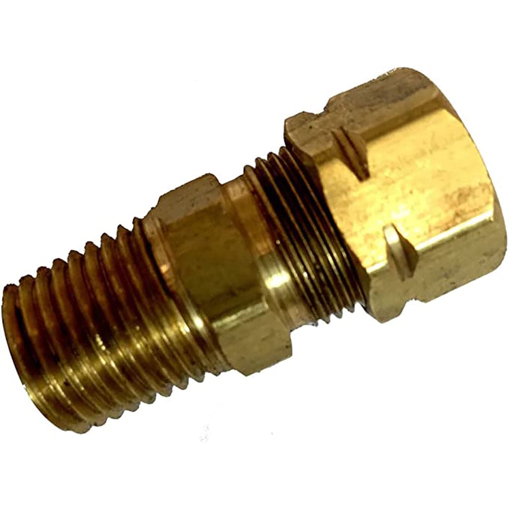 Uflex Straight Helm Fitting 1/ 4 NPT f/ UP Comp Line & Autopilot Return Line - Boat Outfitting | Steering Systems - Uflex USA