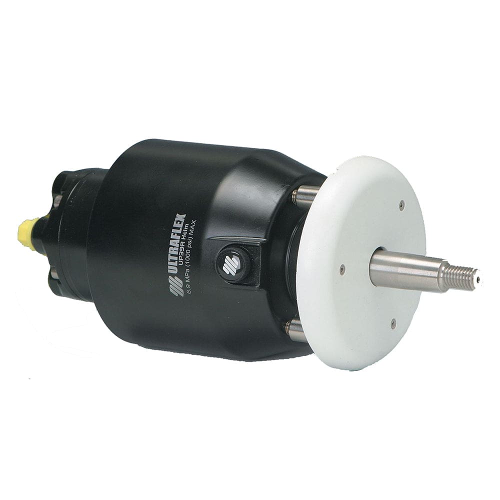 Uflex UP28R Rear Mount Helm 1.7 cu. 3/ 4 Tapered Stainless Steel Shaft - Boat Outfitting | Steering Systems - Uflex USA