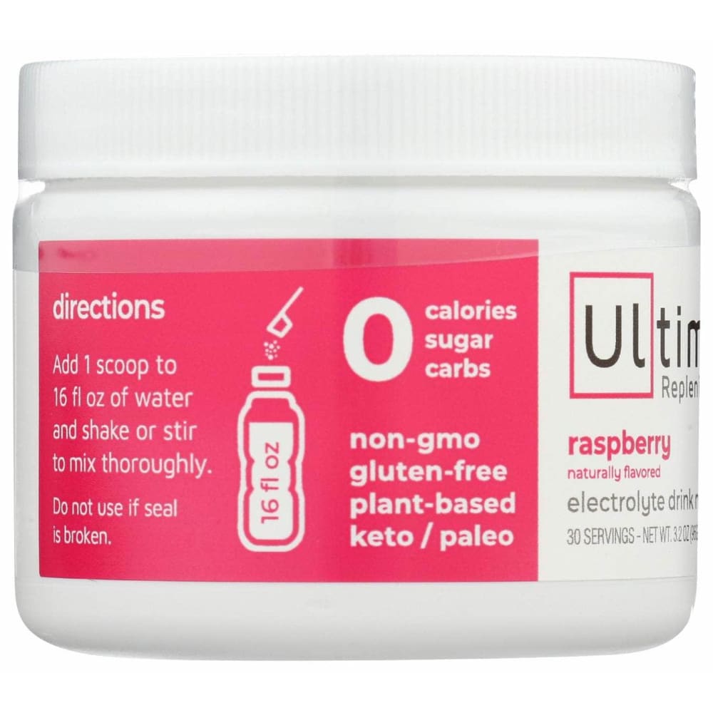 ULTIMA REPLENISHER Vitamins & Supplements > Sports Nutrition ULTIMA REPLENISHER Electrolyte Raspberry, 96 gm