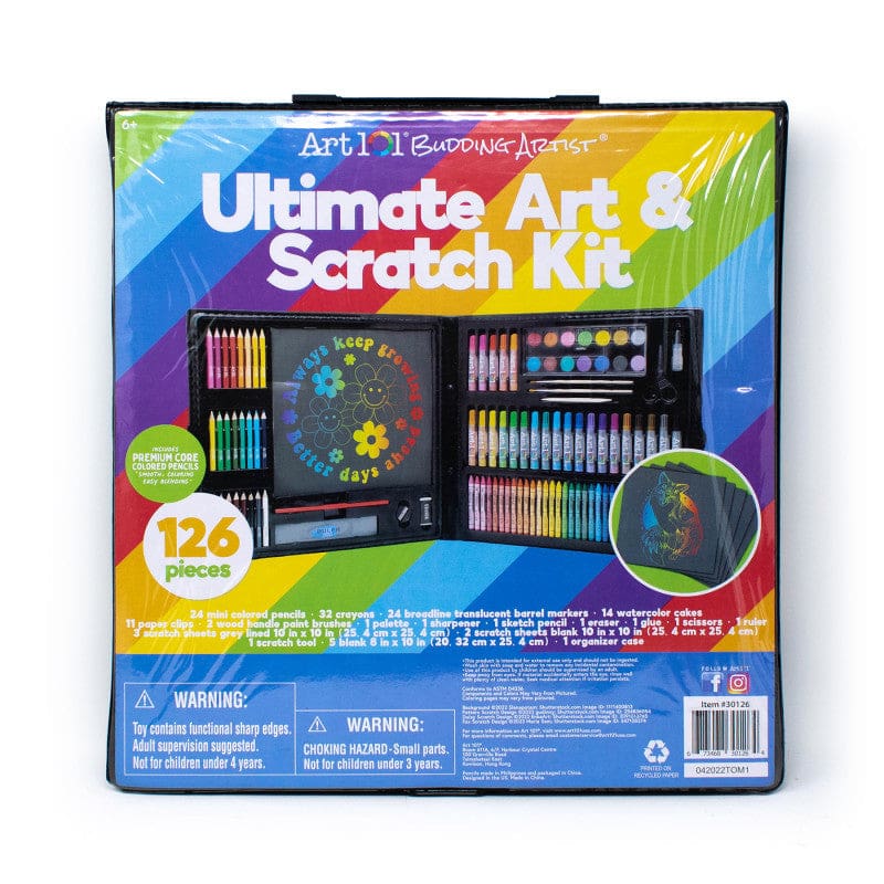 Ultimate Scratch Kit with 126 Pieces - Art & Craft Kits - Art 101 / Advantus