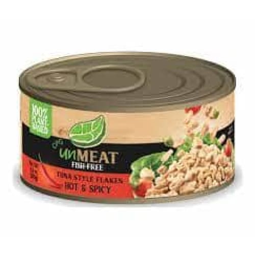 UNMEAT Grocery > Pantry > Meat Poultry & Seafood UNMEAT: Fish Free Tuna Hot Spicy, 6.35 oz