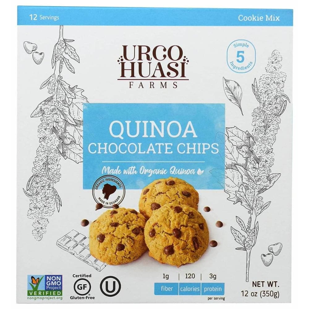 URCOHUASI FARMS Urcohuasi Farms Cookies Quinoa Choc Chip, 12 Oz