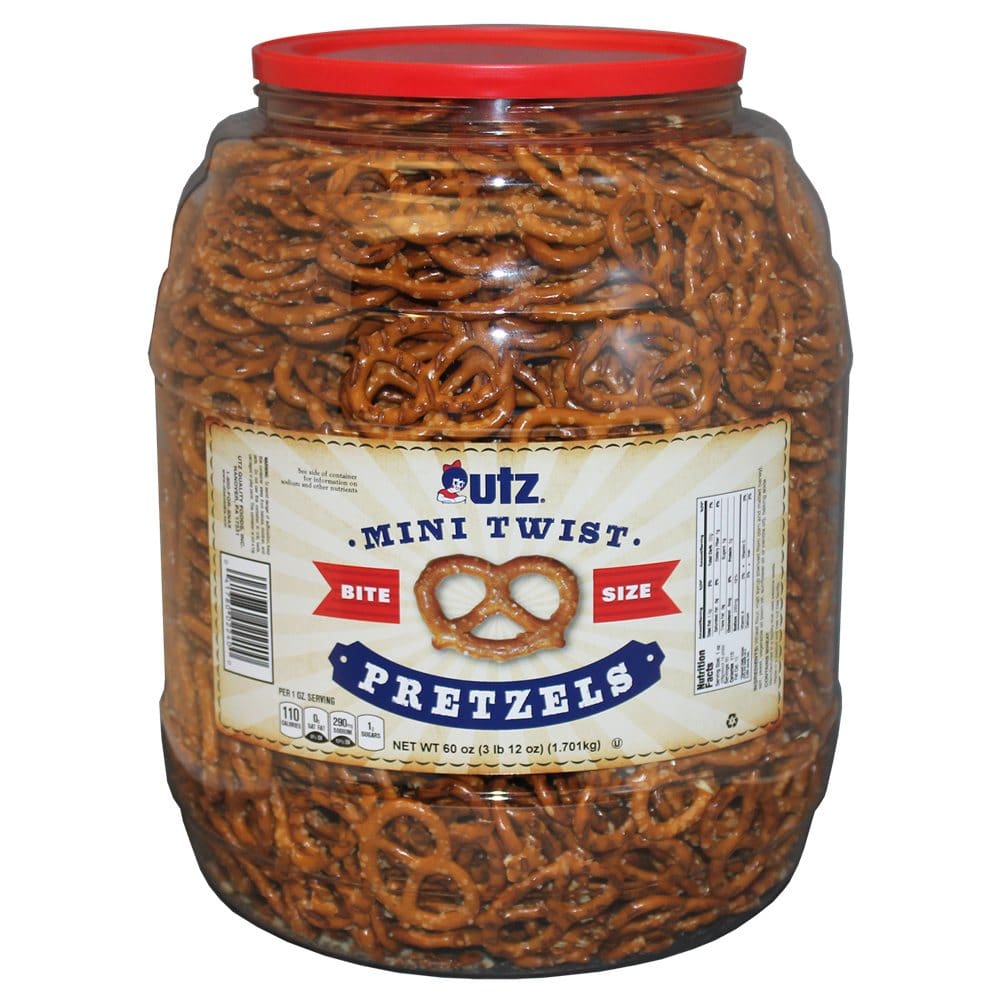 Utz Mini Twist Pretzels (60 oz.) - Pretzels - Utz Mini