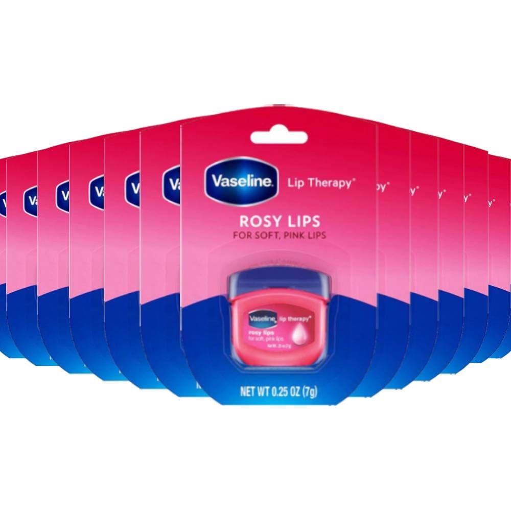 Vaseline Lip Therapy Rosy Lips Lip Balm - 0.25 oz -32 Pack - Vaseline