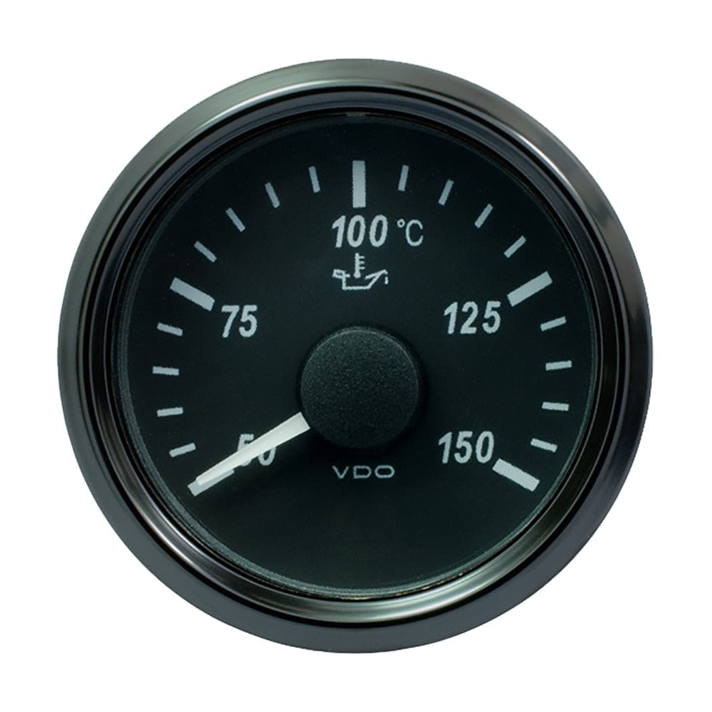 VDO SingleViu 52mm (2-1/ 16) Oil Temp. Gauge - 150° C - 322-18 Ohm - Marine Navigation & Instruments | Gauges,Boat Outfitting | Gauges - VDO