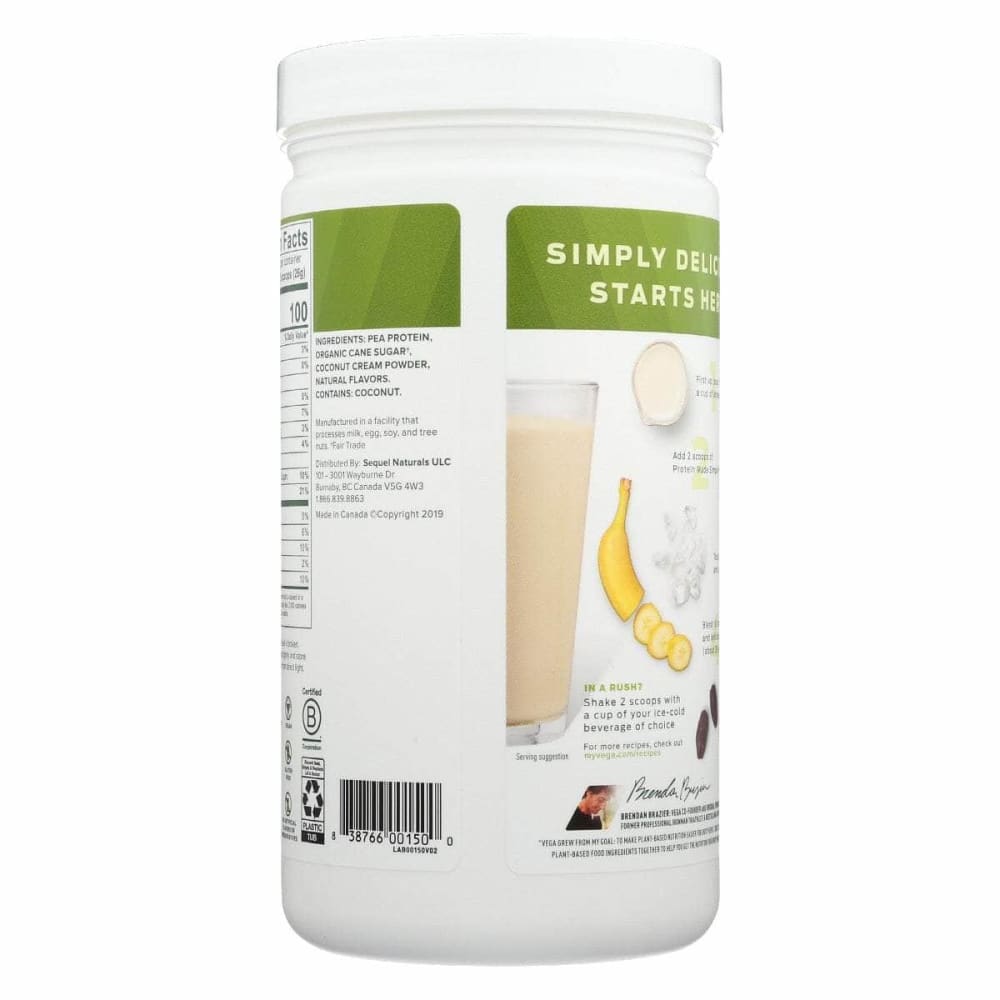 VEGA Vitamins & Supplements > Protein Supplements & Meal Replacements VEGA Made Simple Prtn Vanilla, 9.2 oz