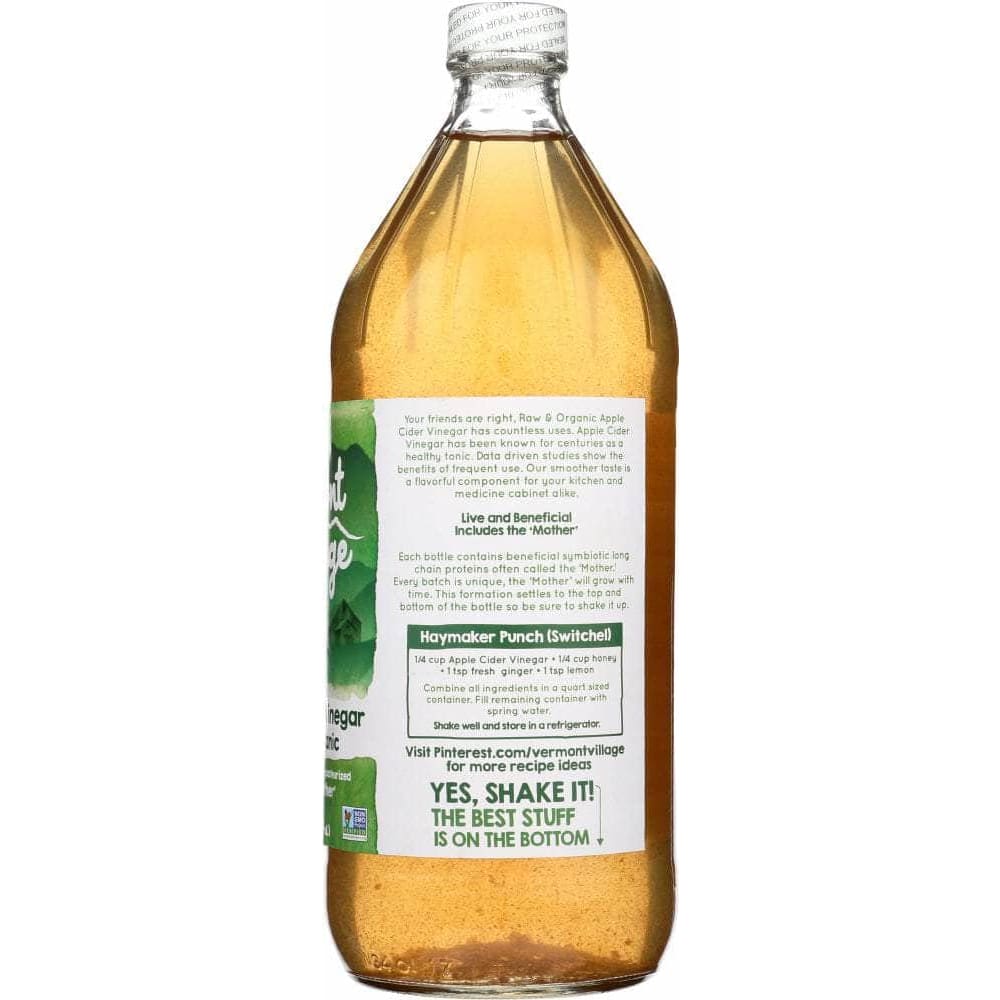 Vermont Village Vermont Village Raw & Organic Apple Cider Vinegar, 32 oz