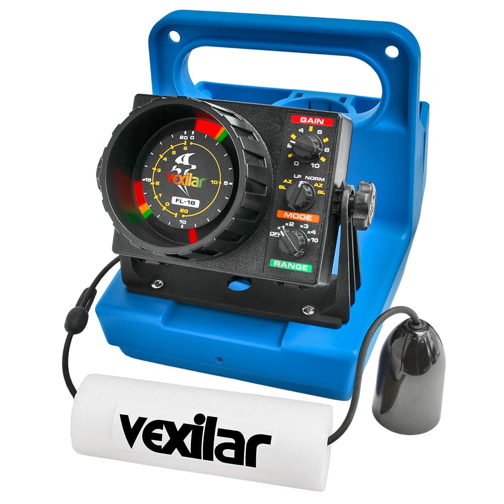 Vexilar FL-18 Genz Pack w/ 12° Ice Ducer - Marine Navigation & Instruments | Ice Flashers - Vexilar