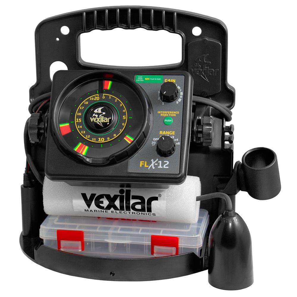 Vexilar FLX-12 Pro Pack II w/ 12° Ice Ducer - Vexilar