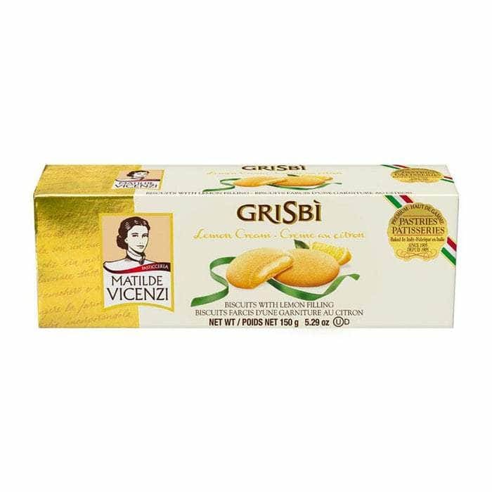 VICENZI Grocery > Snacks > Cookies > Cookies VICENZI Cookie Grisbi Lemon Gf, 5.29 oz