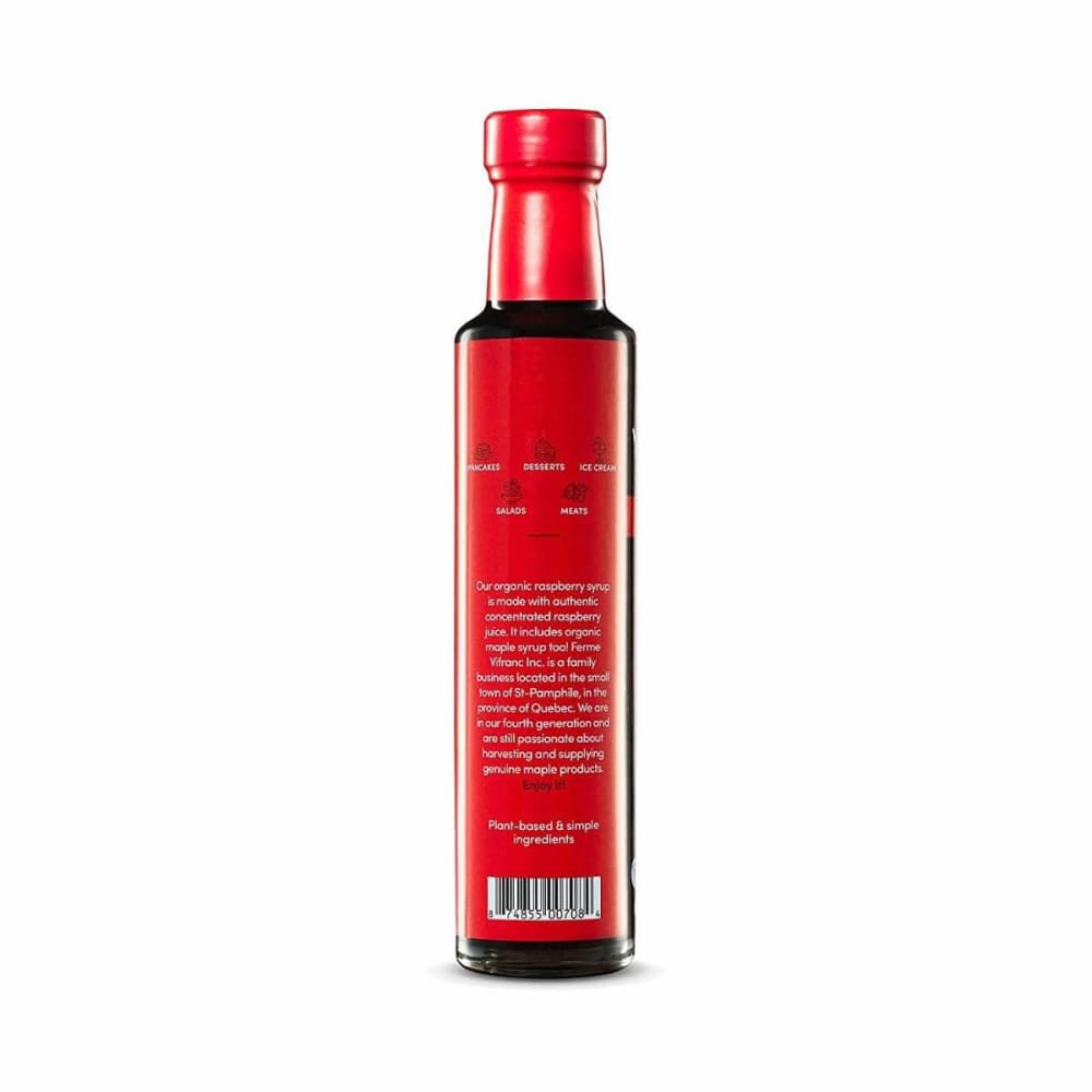 VIFRANC Vifranc Syrup Raspberry Org, 250 Ml