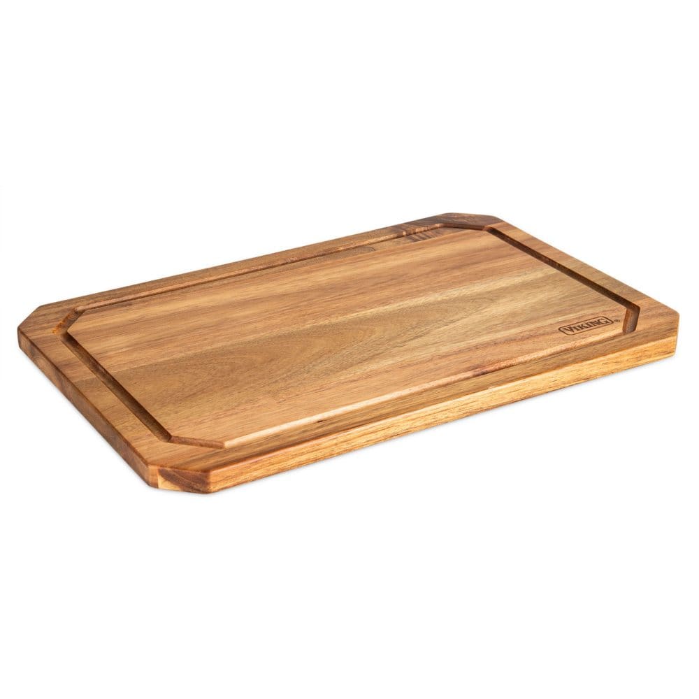 Viking Acacia Wood Reversible Carving Board with Juice Well - Food Preparation - Viking